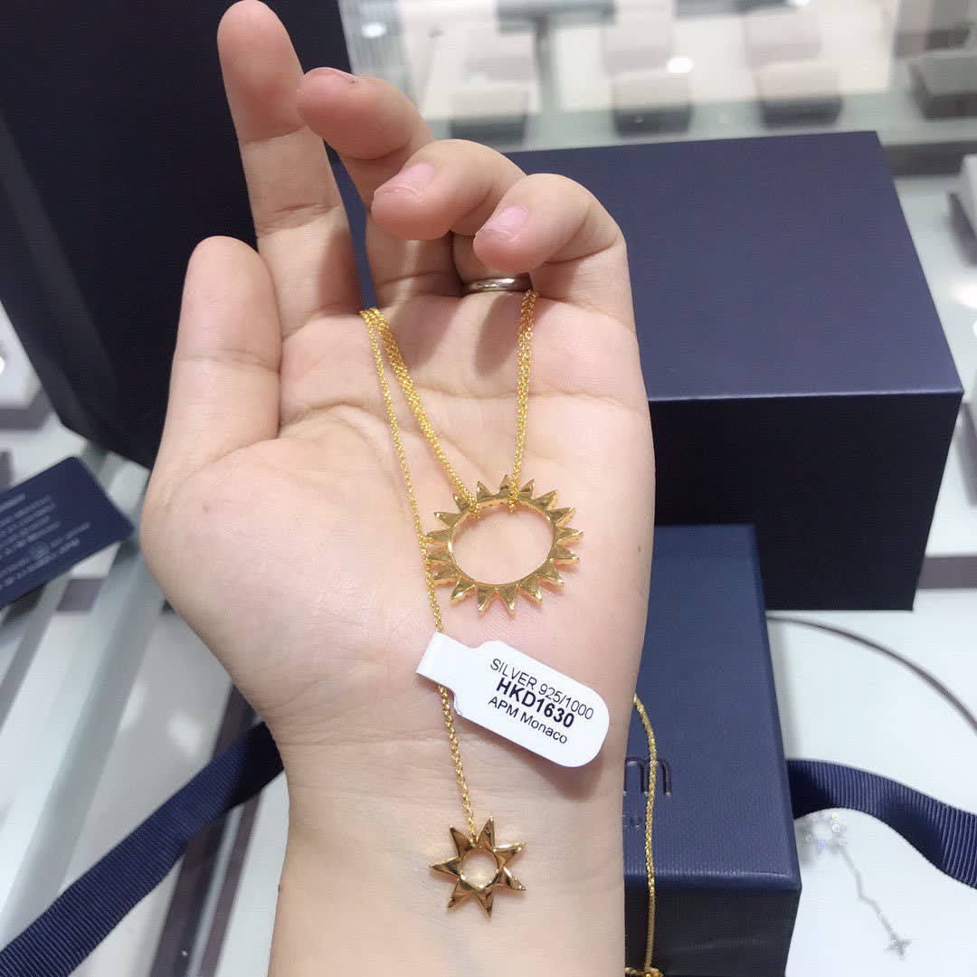 APM Monaco Sunshine Gold Necklace